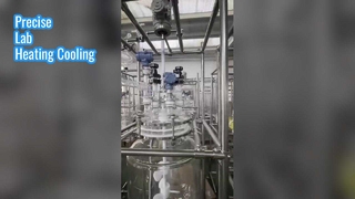 Glasreaktor für Laborchemie und Pharma